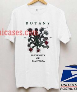 Botany University of Manitoba T shirt
