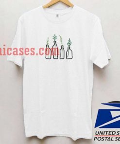 Bottle With Plant T shirt