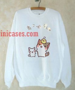 Kawaii Cat 2 Sweatshirt for Men And Women