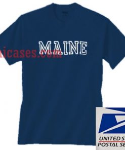 Maine Calum Hood Navy T shirt