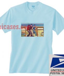 The Breakfast Club Blue pastel T shirt