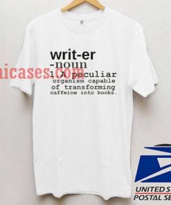 Writer noun T shirt