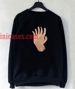hand with six fingers Sweatshirt