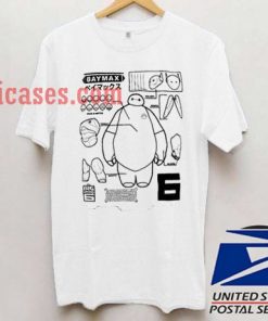 Big Hero 6 Baymax Schematic T shirt