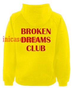 Broken Dreams Club Yellow Hoodie pullover