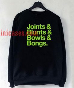 Joints Blunts Bowls Bongs Sweatshirt for Men And Women