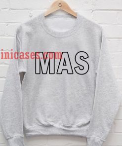 MAS grey Sweatshirt for Men And Women