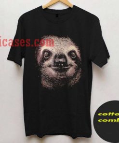 Sloth Face Animal T shirt