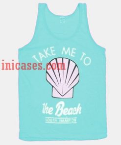 Take Me To The Beach tank top unisex
