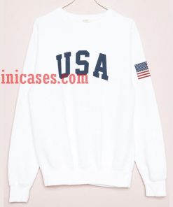 USA flag Brandy Melville Sweatshirt for Men And Women