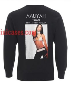 aaliyah tour berlin june 2001 tempelhof Sweatshirt for Men And Women