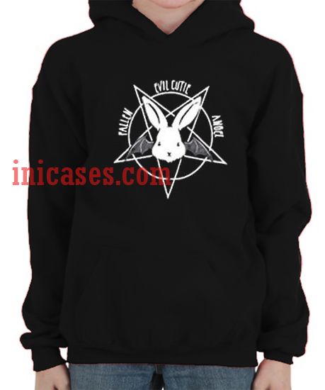 evil cutie pentagram Hoodie pullover - inicases