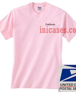 California Pink T shirt