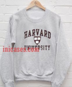 Harvard University grey Sweatshirt for Men And Women