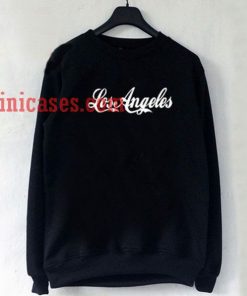 Los Angeles Black Sweatshirt for Men And Women
