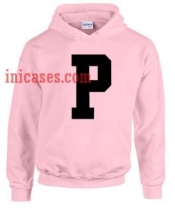 P Pink Hoodie pullover