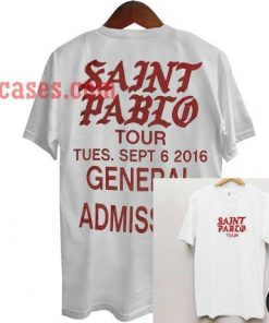 Saint Pablo Tour T shirt