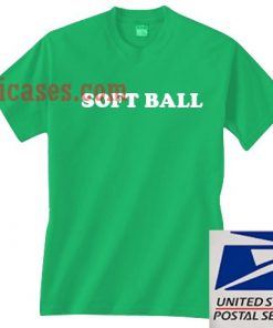 Soft Ball Green T shirt