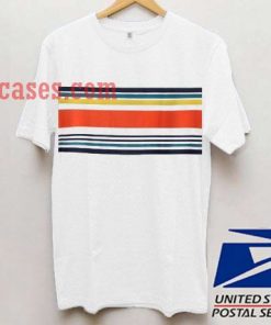 Striped colour T shirt