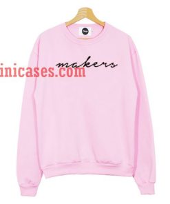 Trouble makers pink Sweatshirt Men And Women