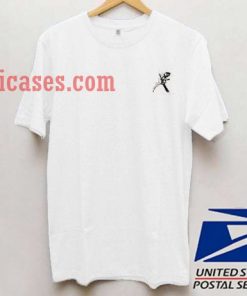 rose and knife T shirt