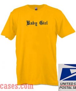 Baby girl yellow T shirt