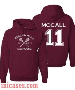 Beacon Hills Lacrosse McCall Hoodie pullover