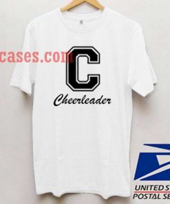 C Cheerleader T shirt