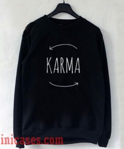 Karma Sweatshirt Men And Women