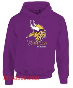 Minnesota Viking All The Greats Hoodie pullover