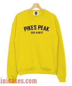 Pikes Peak Sweatshirt Men And Women