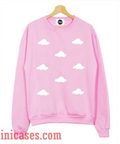 Pink Cloud Sweatshirt Men And Women