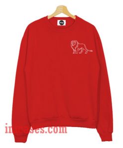 Red Lion Sweatshirt Men And Women
