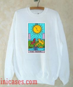 The Moon Tarot Card Sweatshirt Men And Women