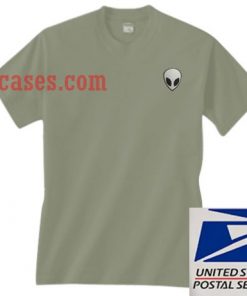 green alien logo T shirt