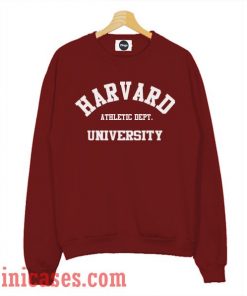Harvard University Athletic Dept Maroon Sweatshirt Men And Women