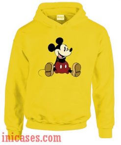 Mickey Mouse Sit Down Hoodie pullover