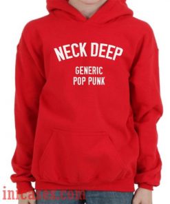Neck Deep Generic Pop Punk Hoodie pullover