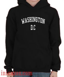 Washington DC Black Hoodie pullover