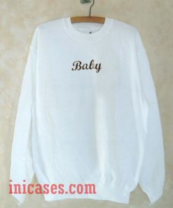 Baby White Sweatshirt Men And Women
