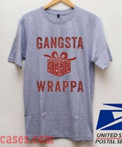 Gangsta Wrappa Christmas Gift T shirt