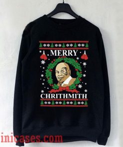 Merry Chrithmith Mike Tyson Ugly Christmas Sweatshirt Men And Women