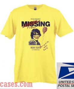 Missing 'Richie Tozier' Poster T shirt