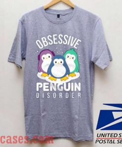 Obsessive Penguin Disorder Winter Christmas T shirt