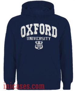 Oxford University Navy Hoodie pullover