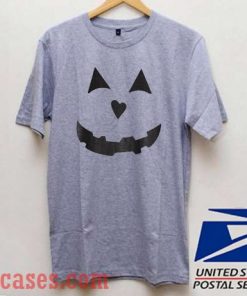Pumpkin Face Halloween T shirt