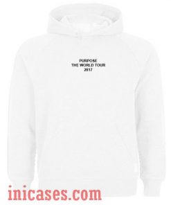 Purpose The World Tour 2017 Hoodie pullover