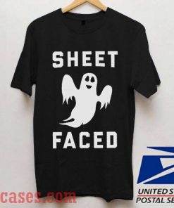 Sheet Faced Halloween T shirt