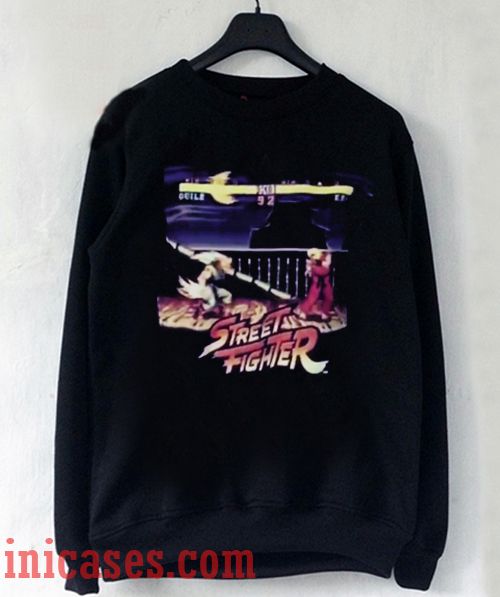 street fighter sweatshirt