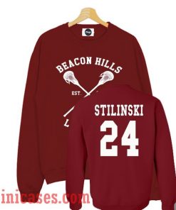 Beacon Hills Stilinski 24 Sweatshirt Men And Women